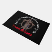 Pirate Welcome Doormat Deurmat (Schuin)