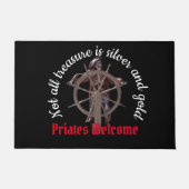 Pirate Welcome Doormat Deurmat (Voorkant)