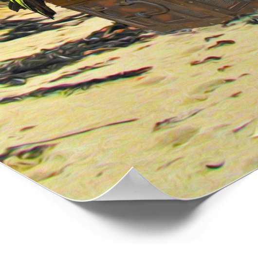 Pirate Westie Poster (Hoek)