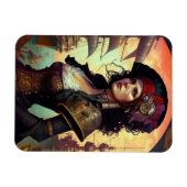 Pirate Woman Fantasy Art Magneet (Horizontaal)