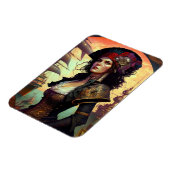 Pirate Woman Fantasy Art Magneet (Linkerzijde)
