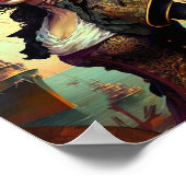 Pirate Woman Fantasy Art Poster (Hoek)