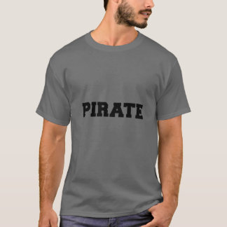Pirate Word Halloween Costume T-shirt