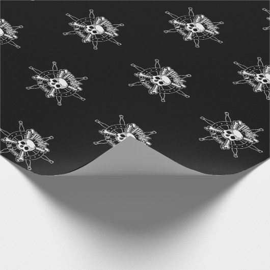 Pirate Wrapping Paper Cadeaupapier (Hoek)
