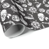 Pirate Wrapping Paper Cadeaupapier (Rol Hoek)
