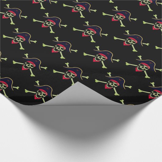 Pirate Wrapping Paper Cadeaupapier (Hoek)