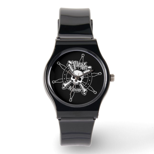 Pirate Wrist Watch Horloge (Voorkant)