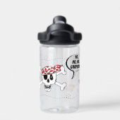 Pirate zegt waterfles (Achterkant)