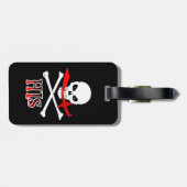 Pirate Zijne Bagagelabel (Achterkant horizontaal)