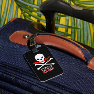 Pirate Zijne Bagagelabel