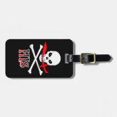 Pirate Zijne Bagagelabel (Voorkant horizontaal)