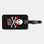 Pirate Zijne Bagagelabel (Achterkant horizontaal)