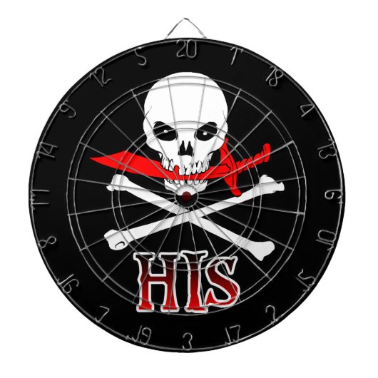 Pirate Zijne Dartbord (Voorkant)