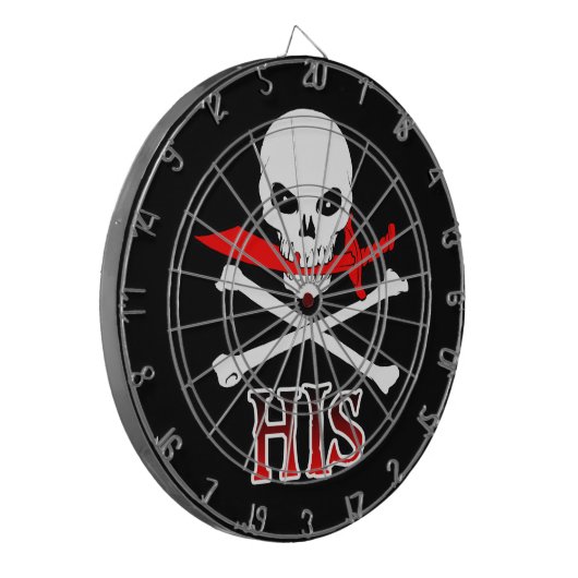 Pirate Zijne Dartbord (Voorkant Links)