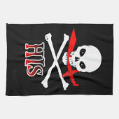 Pirate Zijne Theedoek (Horizontaal)