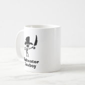 Pirate zoutwater cowboy koffiemok (Voorkant links)