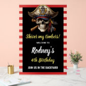 Piratefeest met Rillingen Mijn Ledematen Acryl Bord (Huwelijk)