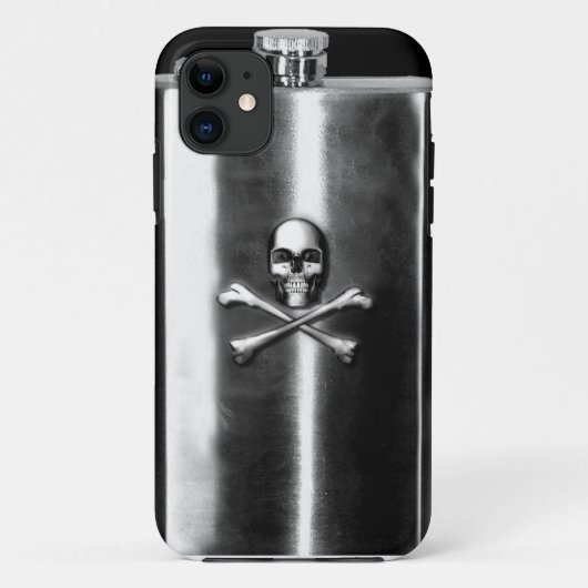 Piratefles iPhone hoesje (Achterkant)