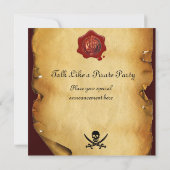 PIRATEN BEHANDELINGSKAARTEN, SCHOOLSTOFSCHAKELAARS AANKONDIGING (Achterkant)