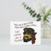 Piraten! Briefkaart (Staand voorkant)