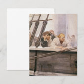 Piraten Brig Covenant in a Fog door NC Wyeth (Voorkant / Achterkant)