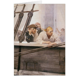 Piraten Brig Covenant in a Fog door NC Wyeth