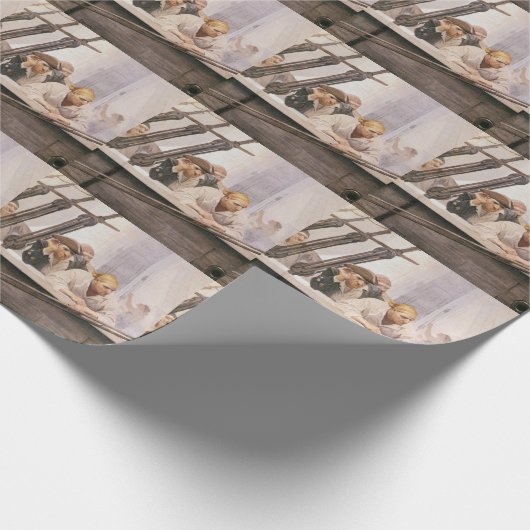  Piraten Brig Covenant in a Fog door NC Wyeth Cadeaupapier (Hoek)