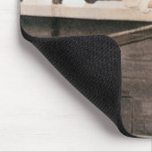 Piraten Brig Covenant in a Fog door NC Wyeth Muismat (Hoek)