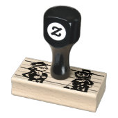 Piraten bruiloft rubberstempel (Stempel)