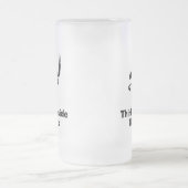 Piraten denken buiten de doos matglas bierpul (Center)