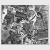 piraten die strijden en op het schip Drink Cadeaupapier (Vlak)