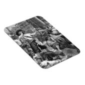 piraten die strijden en op het schip Drink Magneet (Rechterzijde)