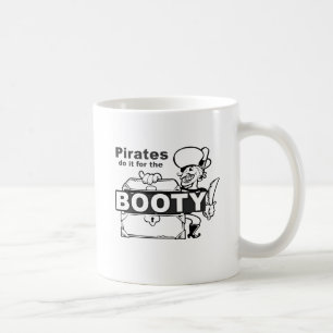 Piraten doen het voor de buit koffiemok