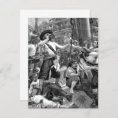  piraten Drink op de scheepsuitnodiging Kaart (Voorkant / Achterkant)