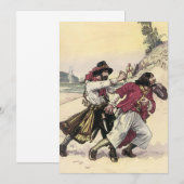  Piraten, Duel tot de dood op het strand (Voorkant / Achterkant)