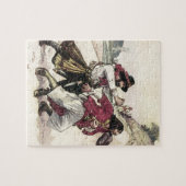 Piraten, Duel tot de dood op het strand Legpuzzel (Horizontaal)