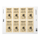 Piraten, een Buccaneer Sketch van Howard Pyle Etiket (Full Sheet)