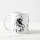 Piraten, een Buccaneer Sketch van Howard Pyle Koffiemok (Links)