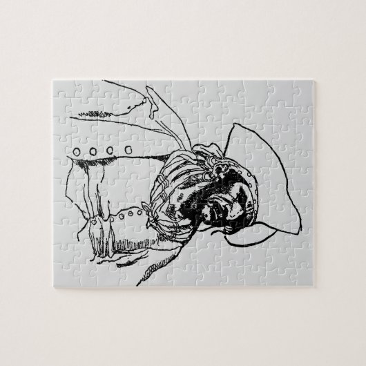  Piraten, een Buccaneer Sketch van Howard Pyle Legpuzzel (Horizontaal)