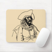 Piraten, een Buccaneer Sketch van Howard Pyle Muismat (Met muis)
