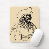 Piraten, een Buccaneer Sketch van Howard Pyle Muismat (Met muis)