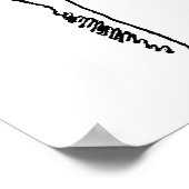 Piraten, een Buccaneer Sketch van Howard Pyle Poster (Hoek)