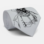 Piraten, een Buccaneer Sketch van Howard Pyle Stropdas (Opgerold)