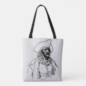 Piraten, een Buccaneer Sketch van Howard Pyle Tote Bag (Achterkant)