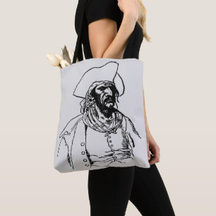  Piraten, een Buccaneer Sketch van Howard Pyle Tote Bag