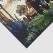 “Piraten en Buit” door NC Wyeth Tissuepapier (Detail)