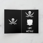 Piraten en monogram kaart (Binnen)