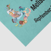 Piraten en Zeemeerminnen Verjaardagsfeest Tissuepapier (Detail)