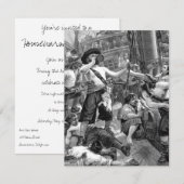  piraten, grappige housewarming party kaart (Voorkant / Achterkant)