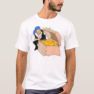 Piraten halen alle Booty T-shirt